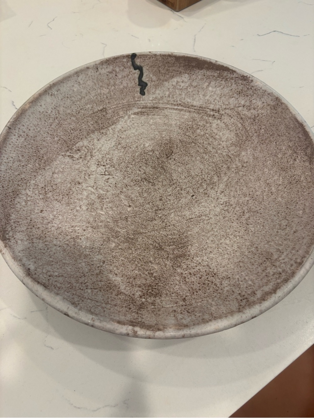McCarty Pottery Nutmeg Round Platter